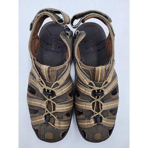 LL Bean Explorer Outdoor Sport Water Hiking Fishing Sandals Mens Size 9.5 M main image 8